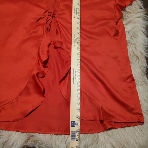 Victoria's Secret Red LOVE Robe Kimono One Size - Picture 6 of 8